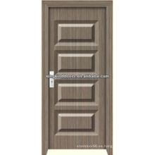 PVC rodado MDF madera puerta JKD-M689 para uso Interior